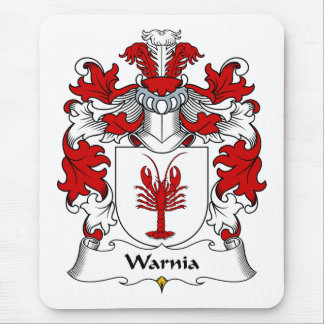 Alfombrilla De Ratón Escudo de la familia de Warnia