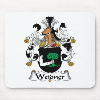 Alfombrilla De Ratón Escudo de la familia de Weidner