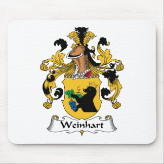 Alfombrilla De Ratón Escudo de la familia de Weinhart