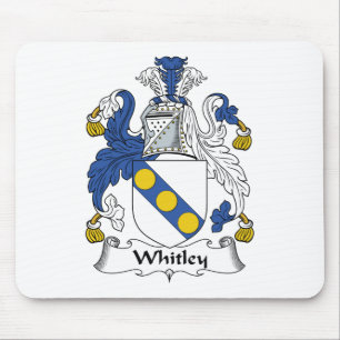 Alfombrilla De Ratón Escudo de la familia de Whitley