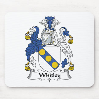 Alfombrilla De Ratón Escudo de la familia de Whitley