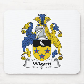 Alfombrilla De Ratón Escudo de la familia de Wiggett