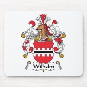 Alfombrilla De Ratón Escudo de la familia de Wilhelm