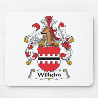 Alfombrilla De Ratón Escudo de la familia de Wilhelm