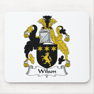Alfombrilla De Ratón Escudo de la familia de Wilson