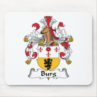 Alfombrilla De Ratón Escudo de la familia del Burg