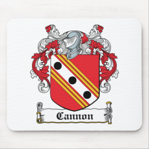 Alfombrilla De Ratón Escudo de la familia del cañón