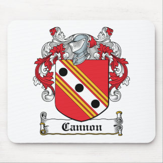 Alfombrilla De Ratón Escudo de la familia del cañón