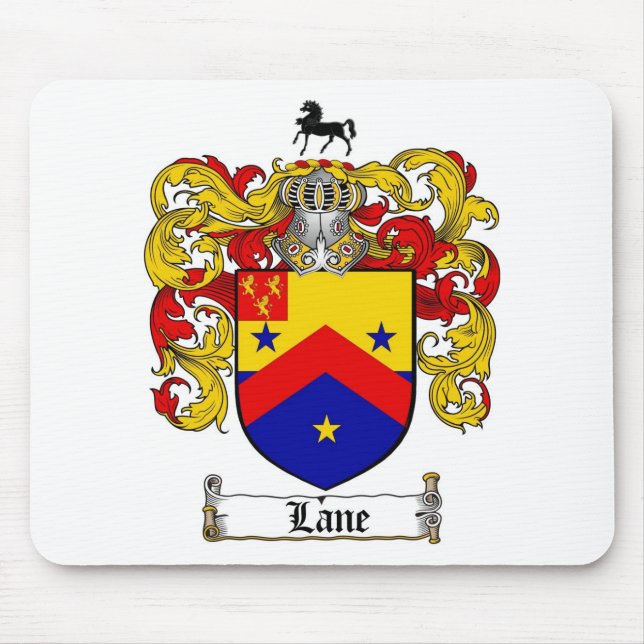 ALFOMBRILLA DE RATÓN ESCUDO DE LA FAMILIA DEL CARRIL - ESCUDO DE ARMAS (Frente)