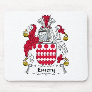 Alfombrilla De Ratón Escudo de la familia del esmeril