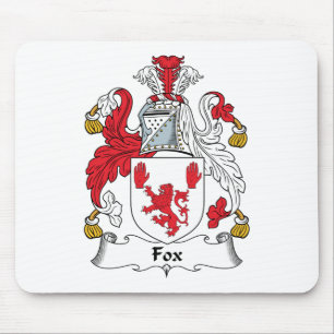 Alfombrilla De Ratón Escudo de la familia del Fox