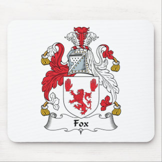 Alfombrilla De Ratón Escudo de la familia del Fox