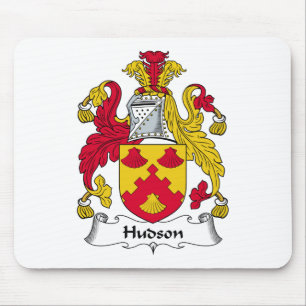 Alfombrilla De Ratón Escudo de la familia del Hudson