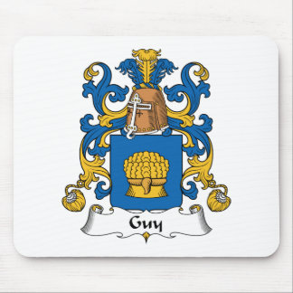 Alfombrilla De Ratón Escudo de la familia del individuo