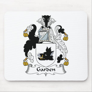 Alfombrilla De Ratón Escudo de la familia del jardín