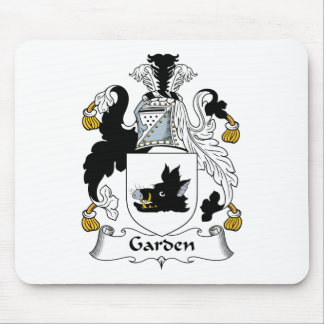 Alfombrilla De Ratón Escudo de la familia del jardín