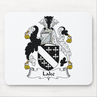 Alfombrilla De Ratón Escudo de la familia del lago