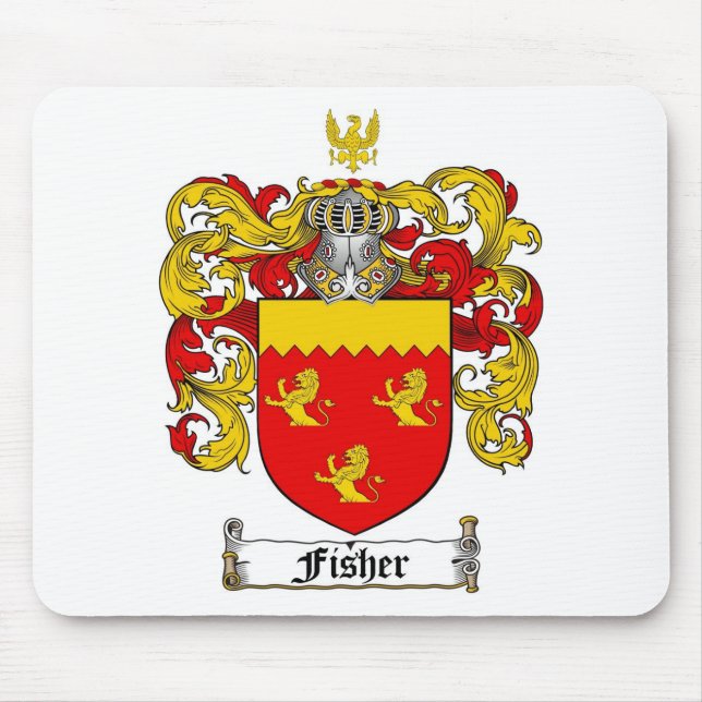 ALFOMBRILLA DE RATÓN ESCUDO DE LA FAMILIA DEL PESCADOR - ESCUDO DE (Frente)