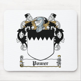 Alfombrilla De Ratón Escudo de la familia del poder