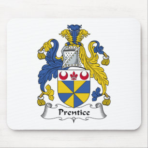 Alfombrilla De Ratón Escudo de la familia del Prentice