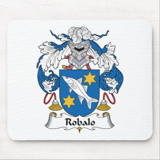 Alfombrilla De Ratón Escudo de la familia del robalo