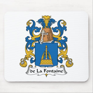 Alfombrilla De Ratón escudo de la Fontaine Family