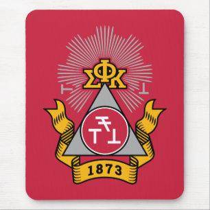 Alfombrilla De Ratón Escudo de Phi Sigma Kappa