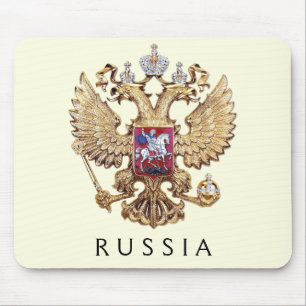 Alfombrilla De Ratón Escudo de Rusia