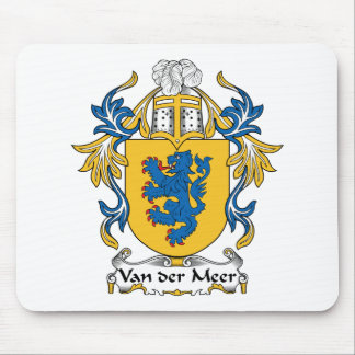 Alfombrilla De Ratón Escudo de Van der Meer Family