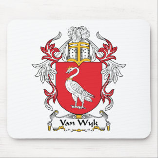 Alfombrilla De Ratón Escudo de Van Wyk Family