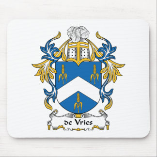 Alfombrilla De Ratón escudo de Vries Family
