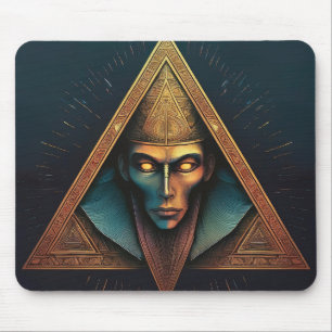 Alfombrilla De Ratón Escudo del muro de Illuminati