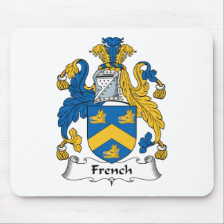 Alfombrilla De Ratón Escudo francés de la familia