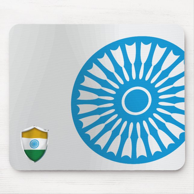 Alfombrilla De Ratón ESCUDO INDIo (Frente)