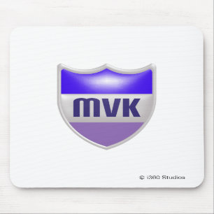Alfombrilla De Ratón Escudo Mousepad - blanco de MyVirtualKingdom