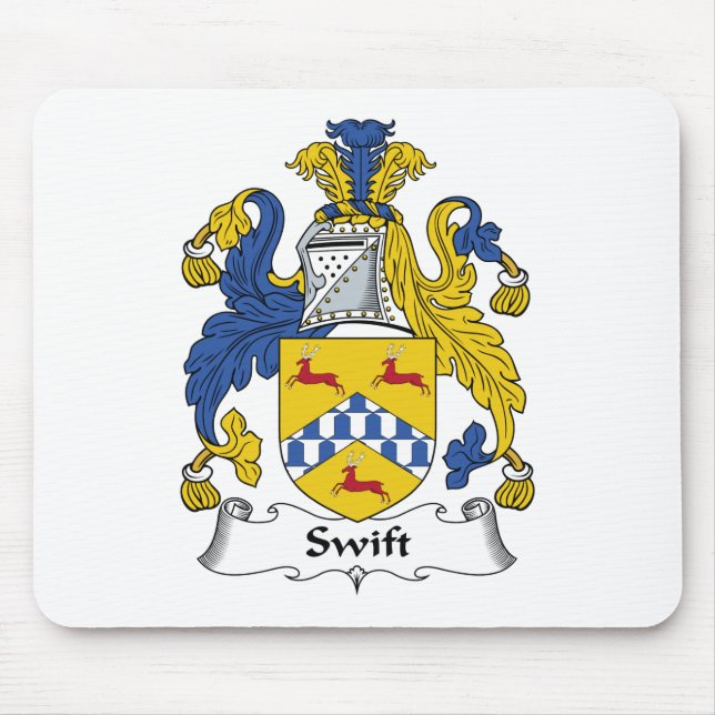 Alfombrilla De Ratón Escudo rápido de la familia (Frente)