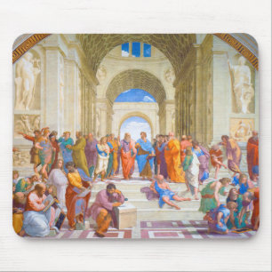 Alfombrilla De Ratón Escuela de Atenas, Raphael, 1509-1510