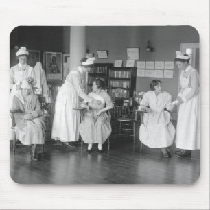 Alfombrilla De Ratón Escuela de enfermería, 1900s tempranos