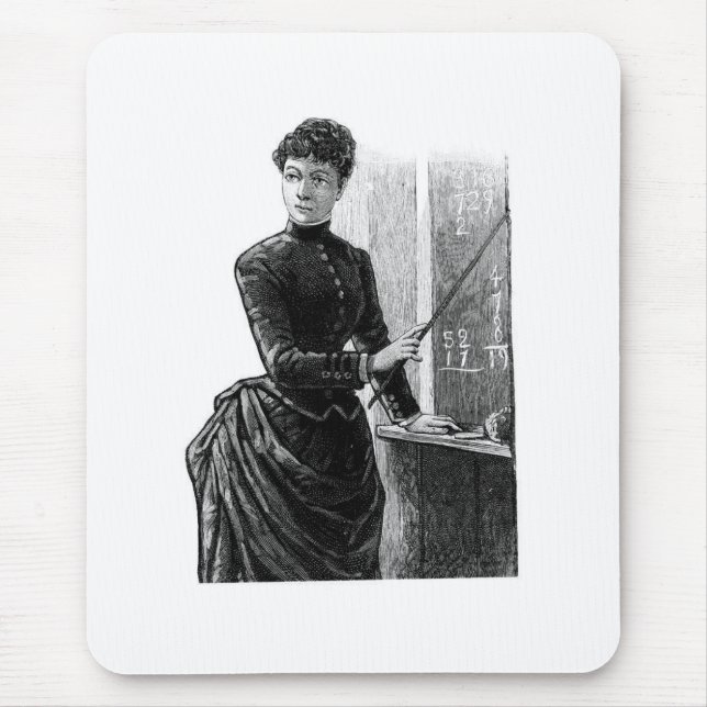 Alfombrilla De Ratón Escuela de profesores de moda de una habitación (Frente)