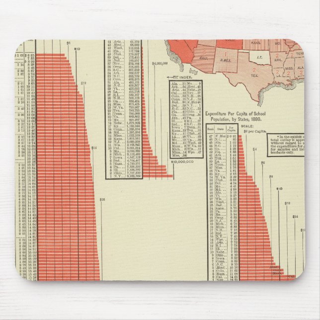 Alfombrilla De Ratón Escuelas públicas (Frente)