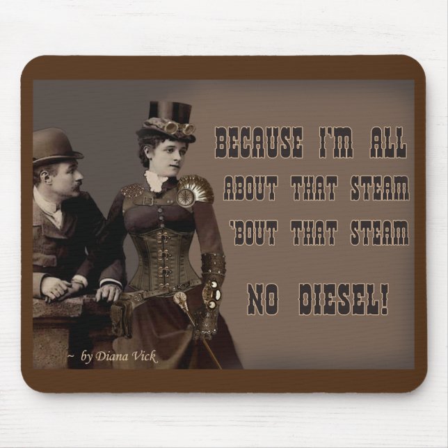 Alfombrilla De Ratón Ese vapor Mousepad (Frente)