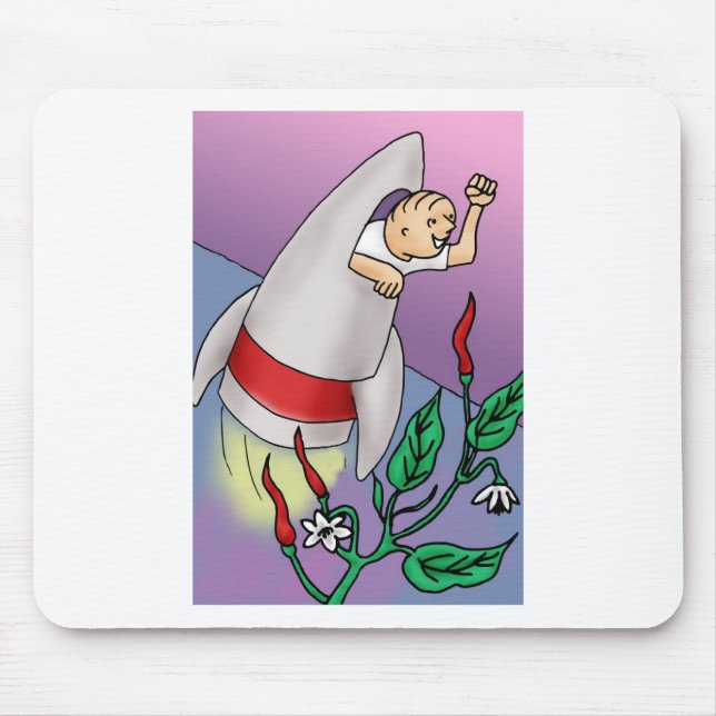 Alfombrilla De Ratón Esencia de flores de Cayenne (Frente)