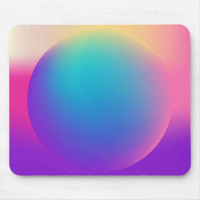 Alfombrilla De Ratón Esfera holográfica (Frente)