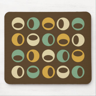 Alfombrilla De Ratón Esferas modernas retras abstractas Mousepad
