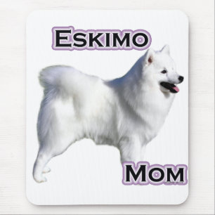 Alfombrilla De Ratón Eskimo American Dog Mom 4