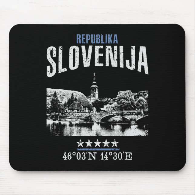 Alfombrilla De Ratón Eslovenia (Frente)