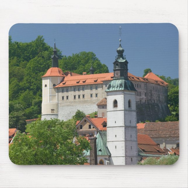 Alfombrilla De Ratón ESLOVENIA, GORENJSKA, Skofja Loka: Iglesia de San  (Frente)