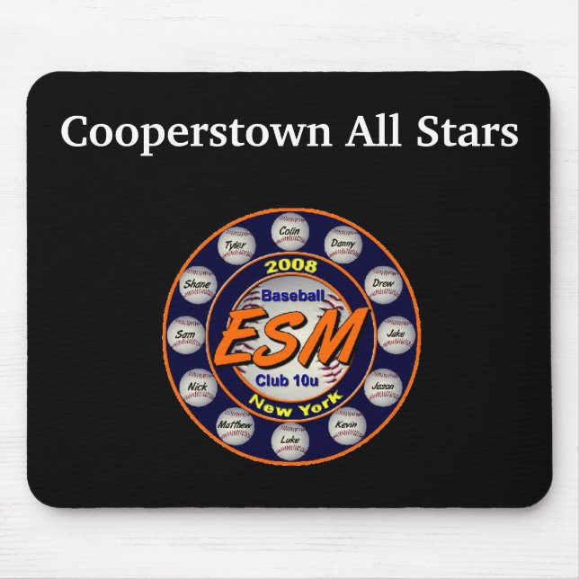 Alfombrilla De Ratón ESMBC todas las estrellas Mousepad (Frente)