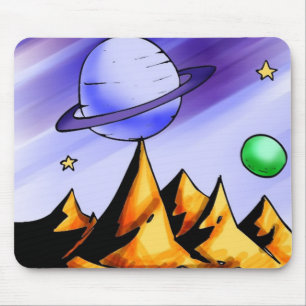 Alfombrilla De Ratón Espacio Mousepad