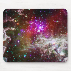Alfombrilla De Ratón Espacio - Nebulosa Pacman